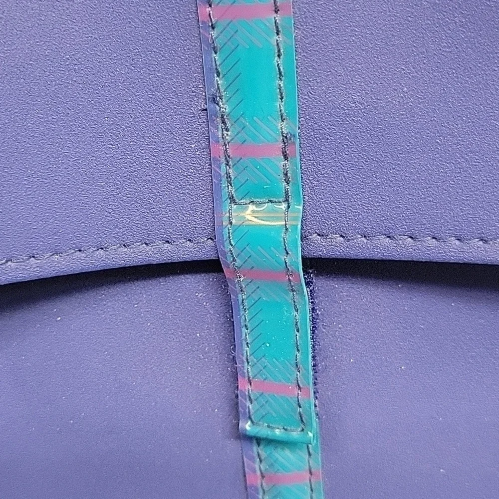 Estee Lauder Blue Purple Velcro Clousure 7